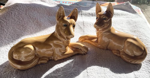 Vintage alsatian german - alsatian,