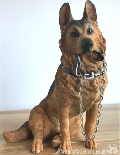 German shepherd figurine large - shepherd,