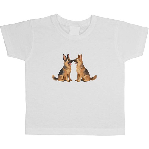 German shepherd pair kids - shepherd, pair'