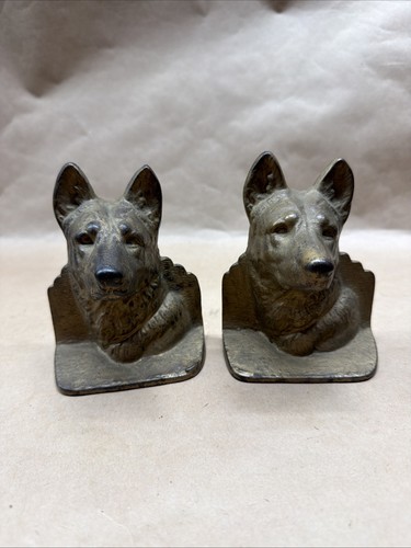 Vintage pair cast iron - pair,