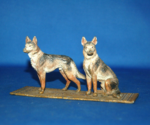 Antique german shepherd - an,