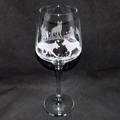 Engraved german shepherd - engraved, 'german
