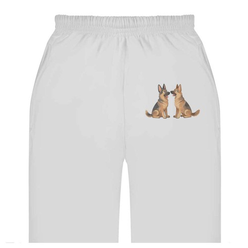 German shepherd pair adult - shepherd, pair'