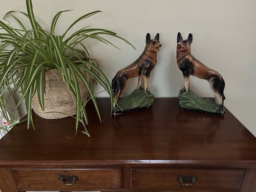 Pair large vintage - pair, of