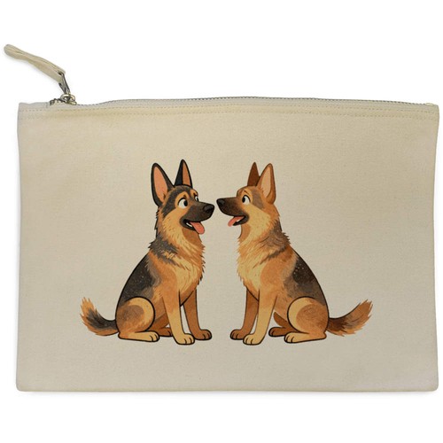 German shepherd pair - 'german, pair'