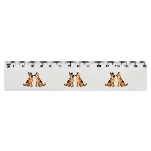 German shepherd pair plastic - 'german,