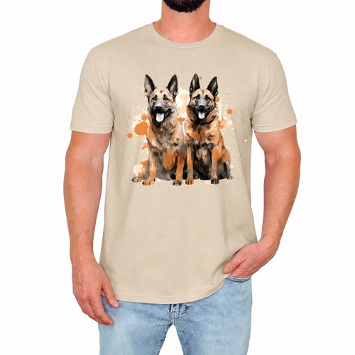 German shepherd mens shirt - mens, t-shirt