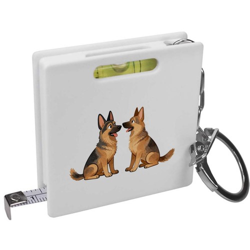 German shepherd pair keyring - pair',