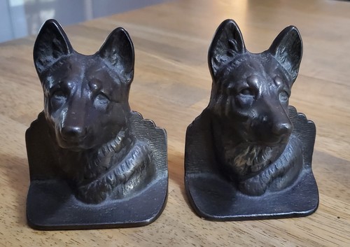 Vintage pair cast iron - cast,