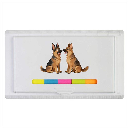 German shepherd pair - 'german, sticky